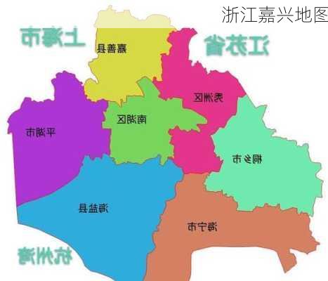 浙江嘉兴地图